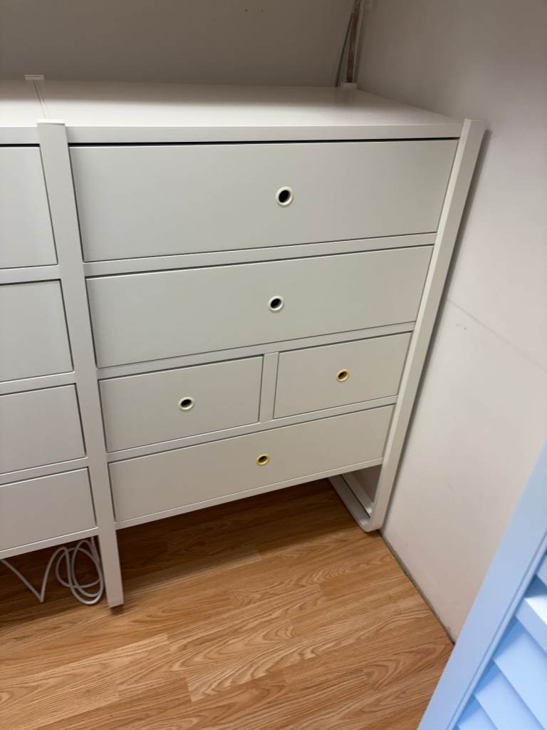 ikea elvarli chest of 5 draws system rare unit with short sides