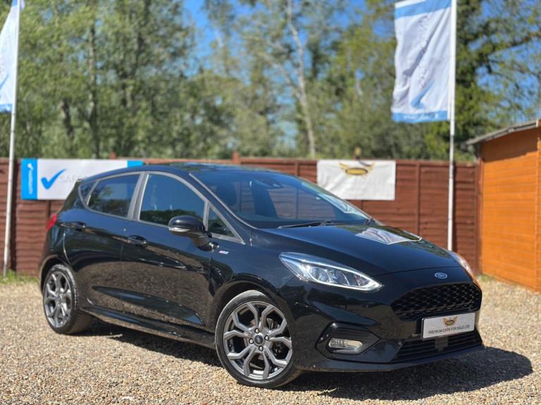 2018 Ford Fiesta 1.0 EcoBoost 125 ST-Line 5dr Black Manual HATCHBACK Petrol Manual