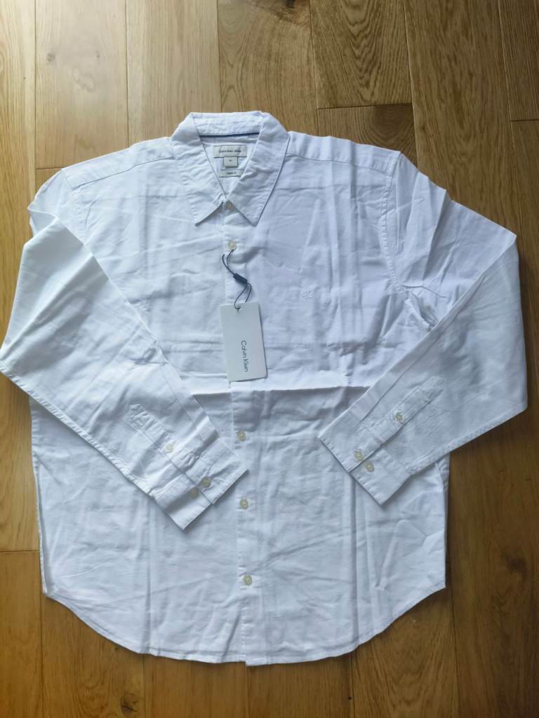 Bundle of 7 Calvin Klein White shirt size S to XXL