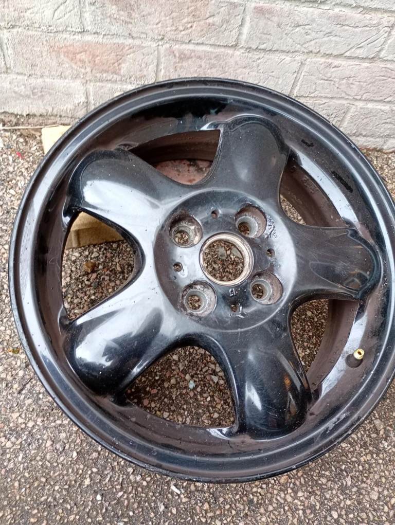MINI 15" SPOOLER TYPE BLACK ALLOYS