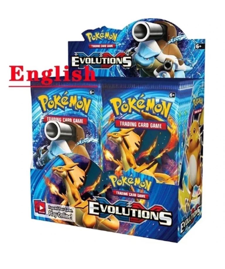 New Pokemon Evolutions Booster Box – English Edition