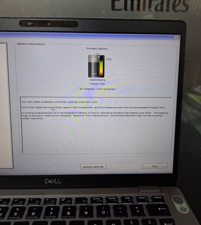 Dell Latitude 5410,14 Inch ,Intel Core i7,  16GB RAM ,238GB SSD ,W11 Pro