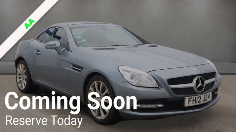 2012 Mercedes-Benz SLK 1.8 SLK200 BlueEfficiency Convertible 2dr Petrol G-Tronic+ Euro 5 (s/s) (1...