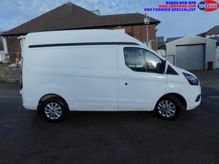 2022 Ford Transit Custom 2.0 EcoBlue 130ps High Roof Limited Van Auto PANEL VAN DIESEL Automatic