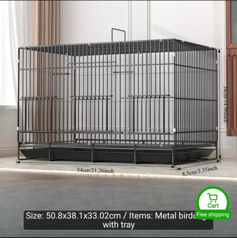 Larg Bird cage with equipments 