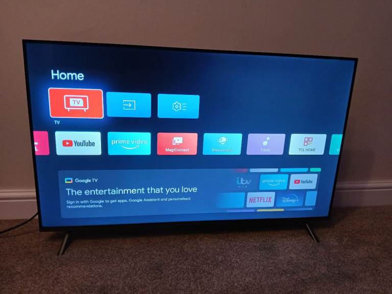BRAND NEW SMART TV TCL 43C645K 4K OLED 