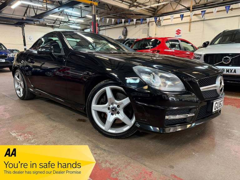 2012 Mercedes-Benz SLK 1.8 SLK250 BlueEfficiency AMG Sport G-Tronic+ Euro 5 (s/s) 2dr CONVERTIBLE...