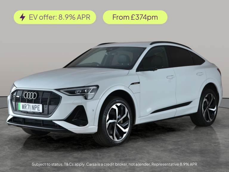 2022 Audi e-tron 55 Black Edition Sportback 5dr Electric Auto quattro 95kWh (11kW Charger) ( Suv ...