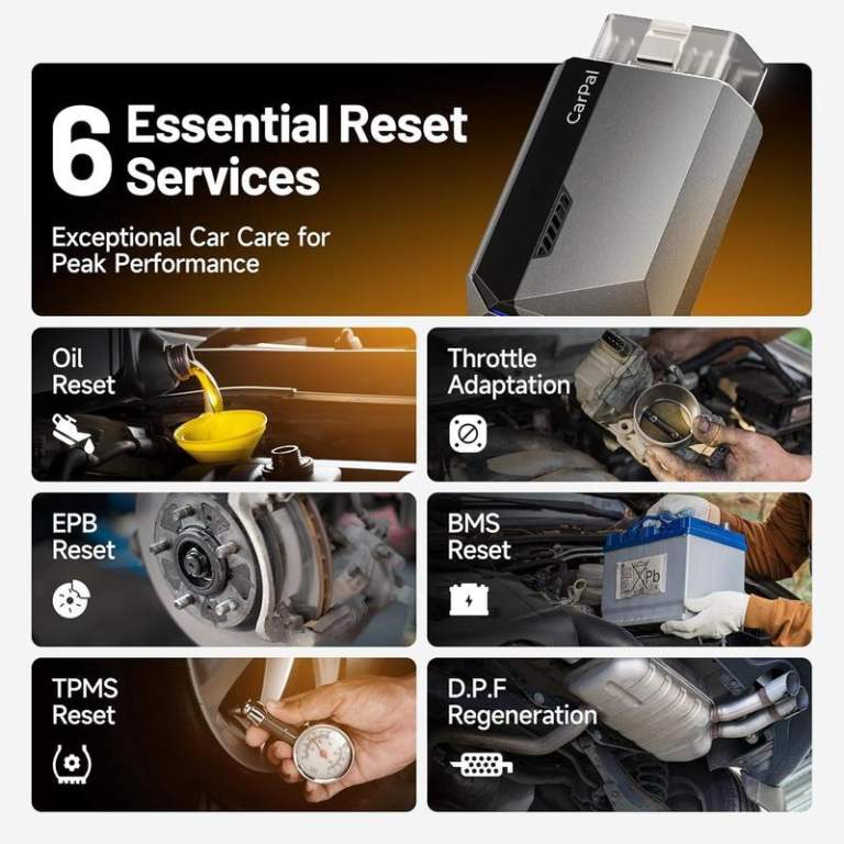 Wireless Bluetooth Car Diagnostic Scan Tool wireless connection