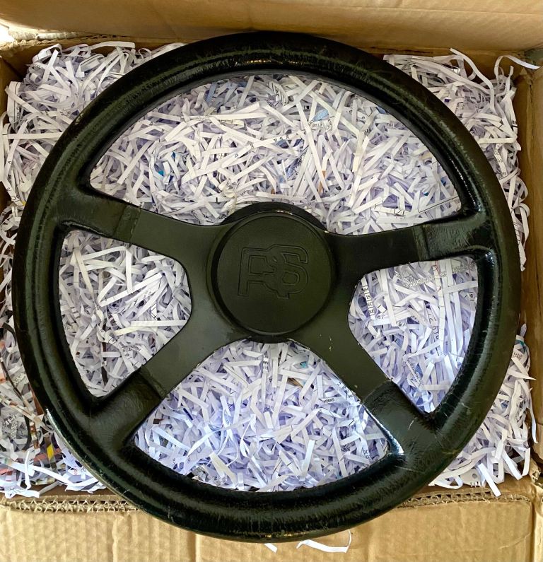 FORD ESCORT RS 4 SPOKE STEERING WHEEL