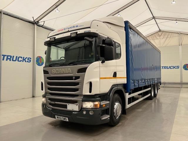 Scania G320 6x2 Rear Lift Sleeper Cab Curtainsider Manual
