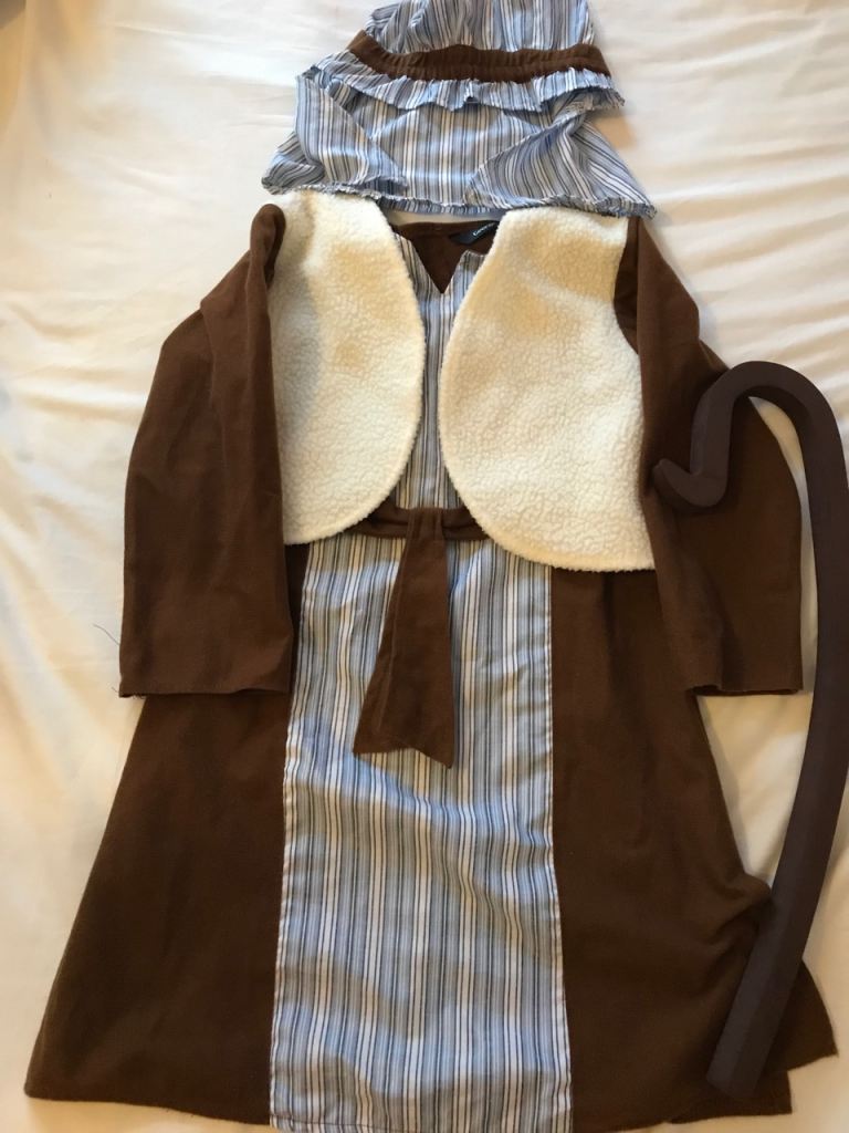 image for Age 7-8 years shepherds nativity outfit 