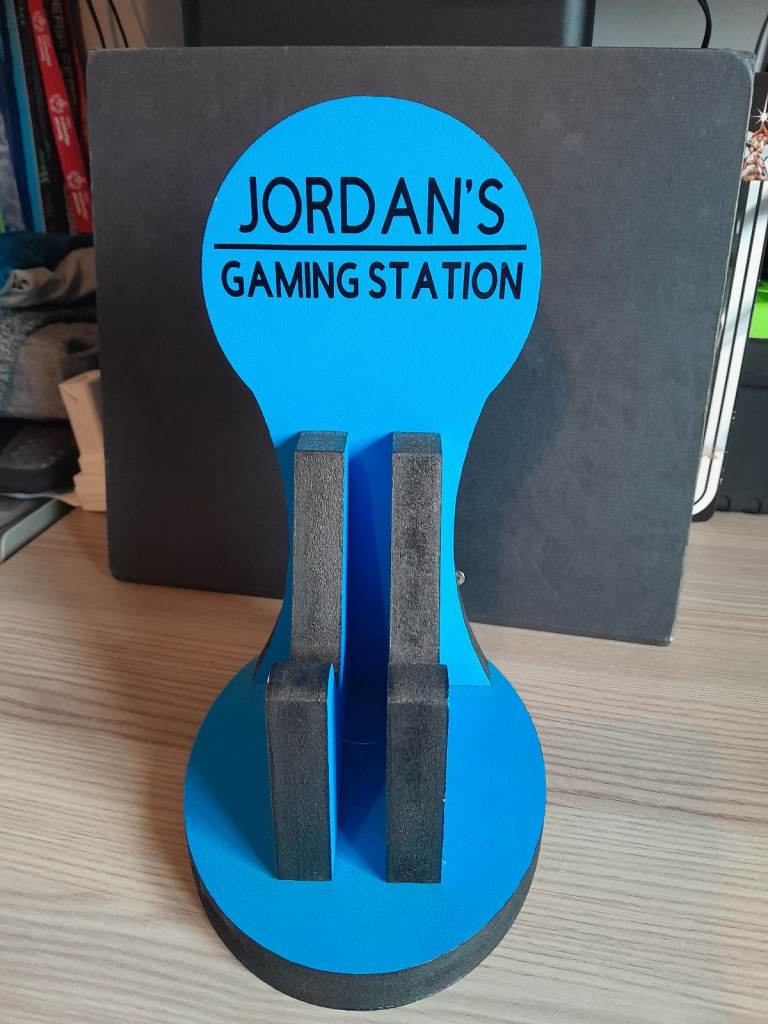 image for Personalised wooden gaming station