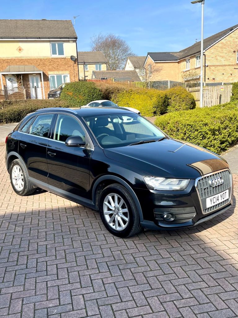 AUTOMATIC! 2014 AUDI Q3 2.0 TDI SE QUATTRO 4X4 SUV AUTO S TRONIC START/STOP BLACK