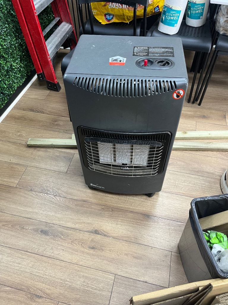 Portable Gas Heater with Butane Gas Bottles (2)