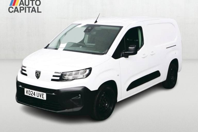 2024 Peugeot Partner 1.5 BlueHDi 950 Asphalt 100 BHP LWB Euro 6 ULEZ Compliant Panel Van Diesel M...
