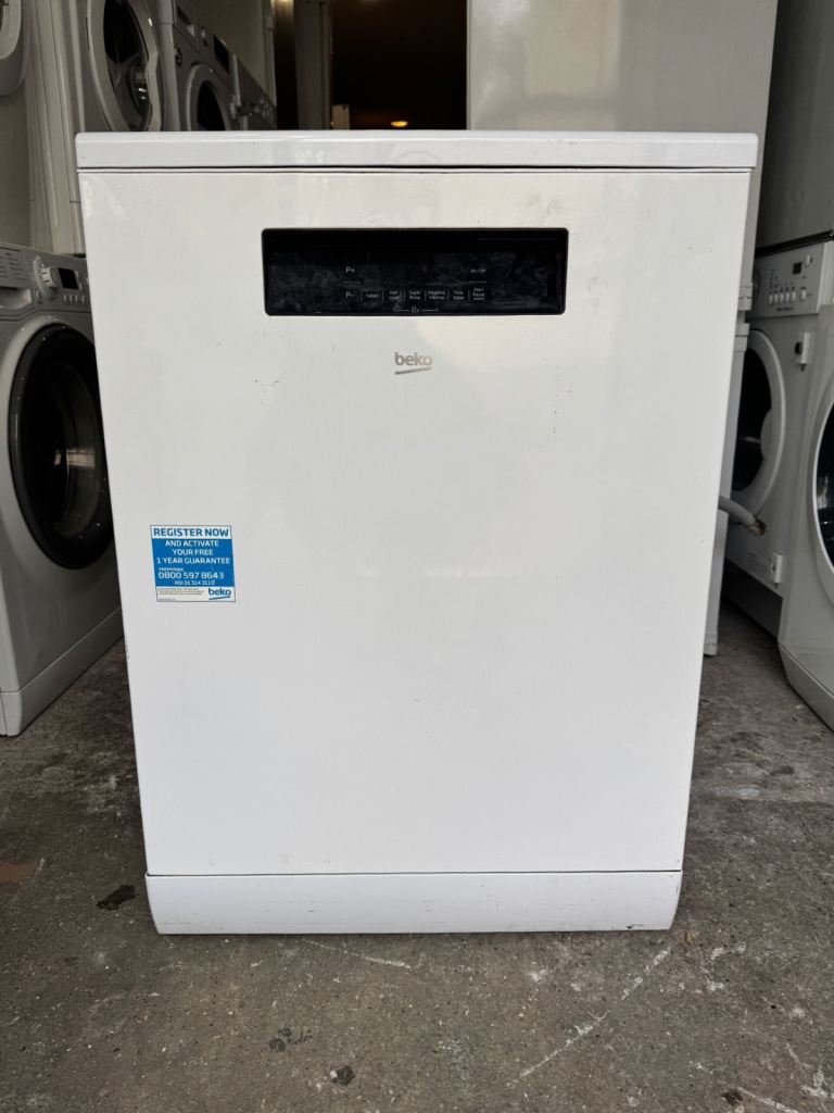  Beko 60 cm Wide White Freestanding Dishwasher With Free Delivery 🚚 