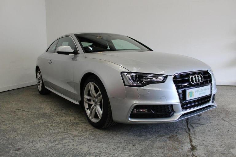 AUDI A5 2.0 TDI S line Silver Auto Diesel 2013