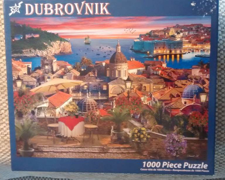 1000 piece jigsaw puzzle - Dubrovnik