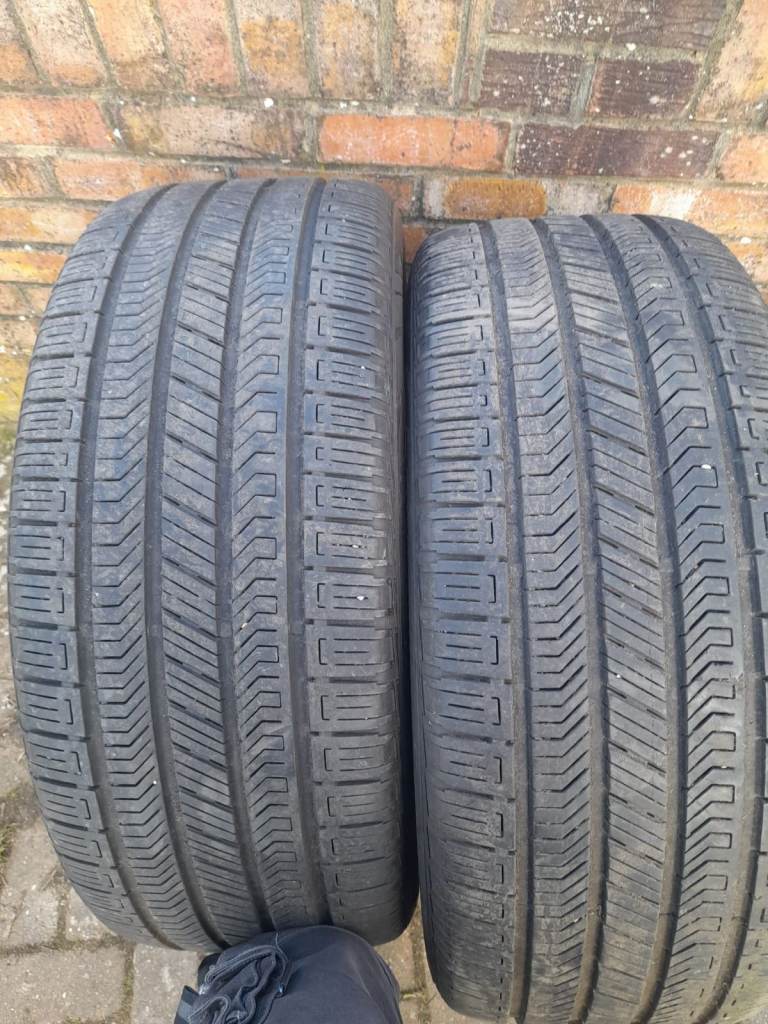 Pair of Continental Crosscontact 275 45 22 M+S Tyres 7mm Tread In West London Area