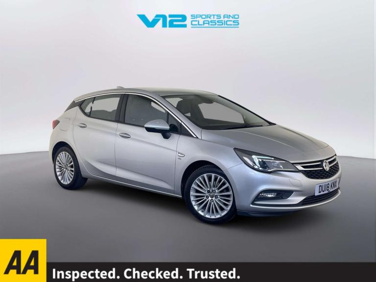 2018 Vauxhall Astra 1.4i Turbo Elite Nav Hatchback 5dr Petrol Manual Euro 6 (150 ps) Hatchback Pe...