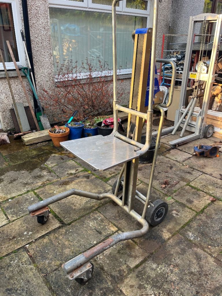 Unikar  Lifter stacker Trolley price reduced