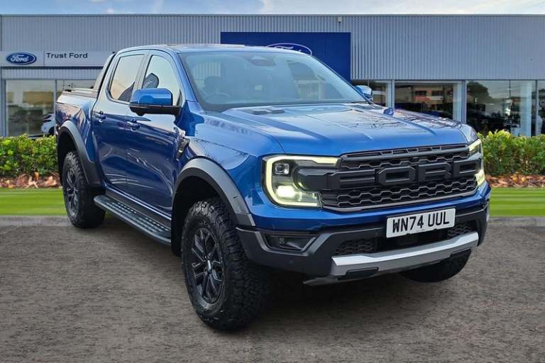 2024 Ford Ranger Raptor AUTO 3.0 EcoBoost V6 292ps 4x4 Double Cab Pick Up Automatic Pick-Up Petro...