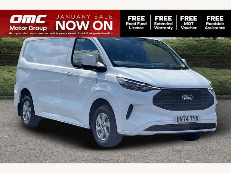 2024 Ford Transit Custom 2.0 EcoBlue 150ps H1 Van Limited PANEL VAN Diesel Manual
