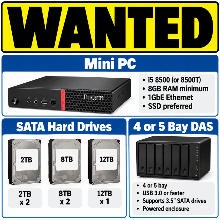 Buying NAS Parts