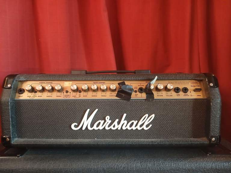 Marshall Valvestate 8100 100W Hybrid Guitar Amp Head  Faulty Knobs 