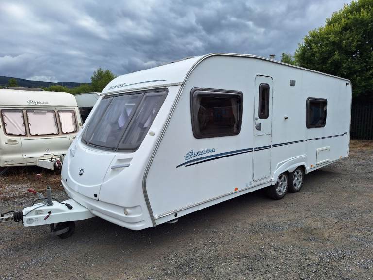 Sterling Europe 2008 4 berth family caravan 