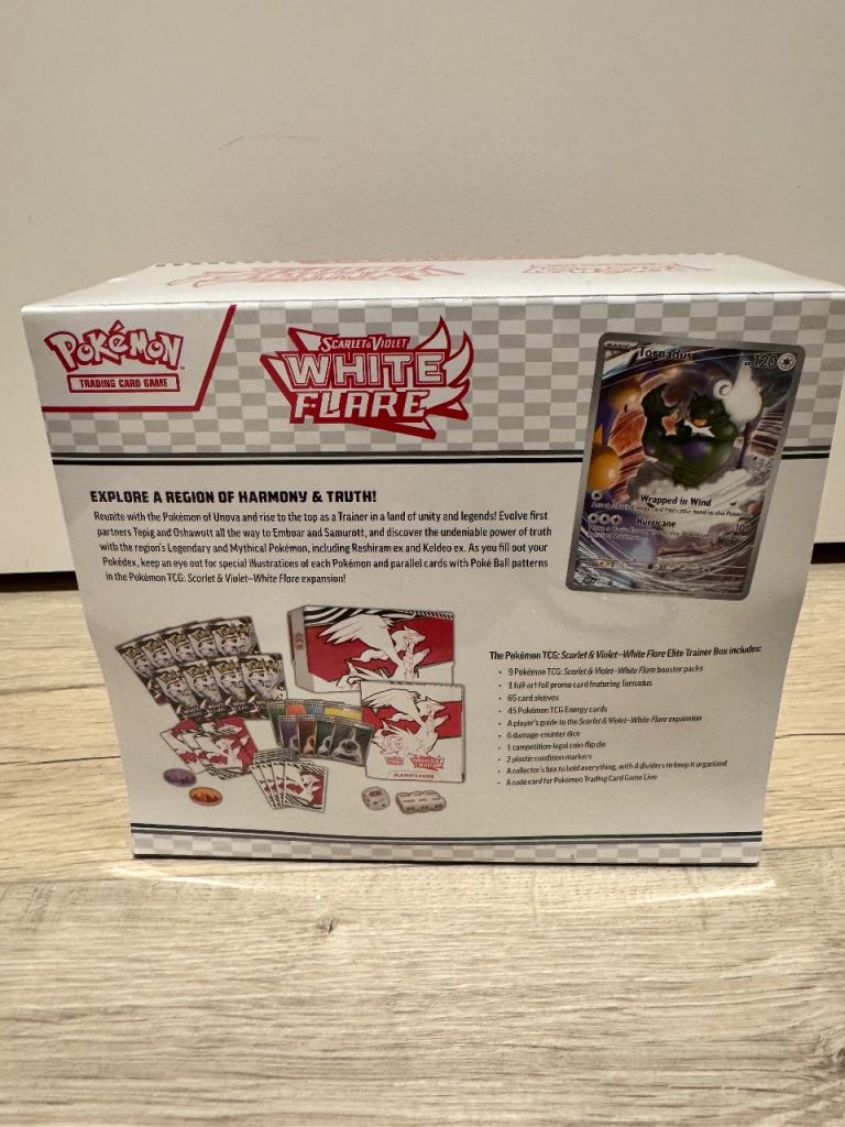 Pokemon TCG: White Flare elite trainer box ETB