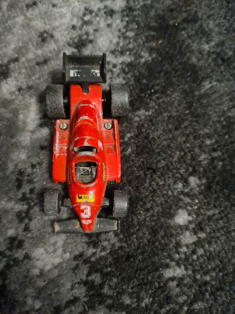 Red Matchbox Formula 1 Race Car Toy
