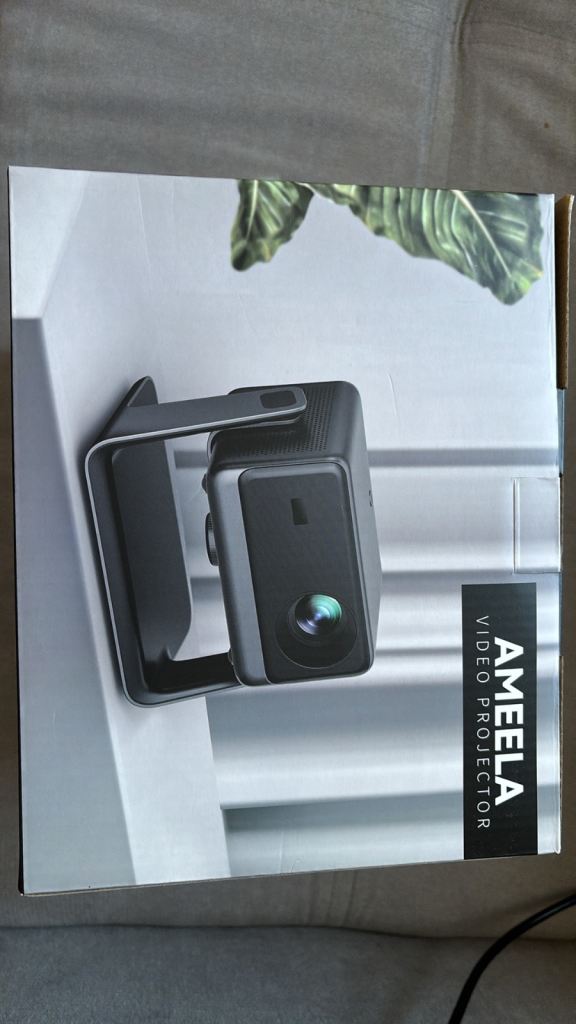 New AMEELA Video Projector 4K Support - Smart Portable Home Cinema