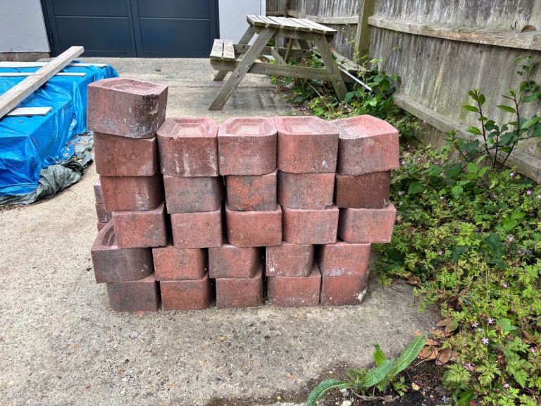 New and Unused Paving Bricks