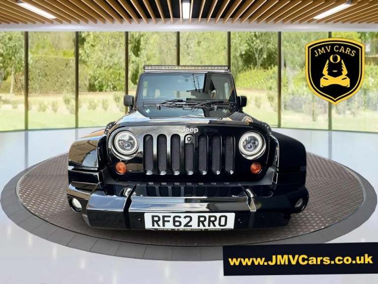 2012 Jeep Wrangler 2.8 CRD Black Edition II Auto 4WD Euro 5 4dr CONVERTIBLE Diesel Automatic