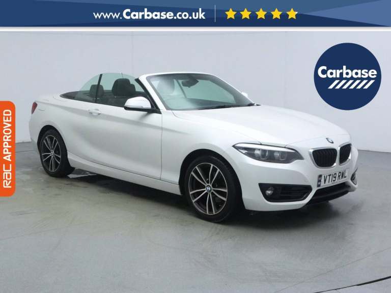 2019 BMW 2 Series 1.5 218i GPF Sport Convertible 2dr Petrol Auto Euro 6 (s/s) (136 ps) Convertibl...