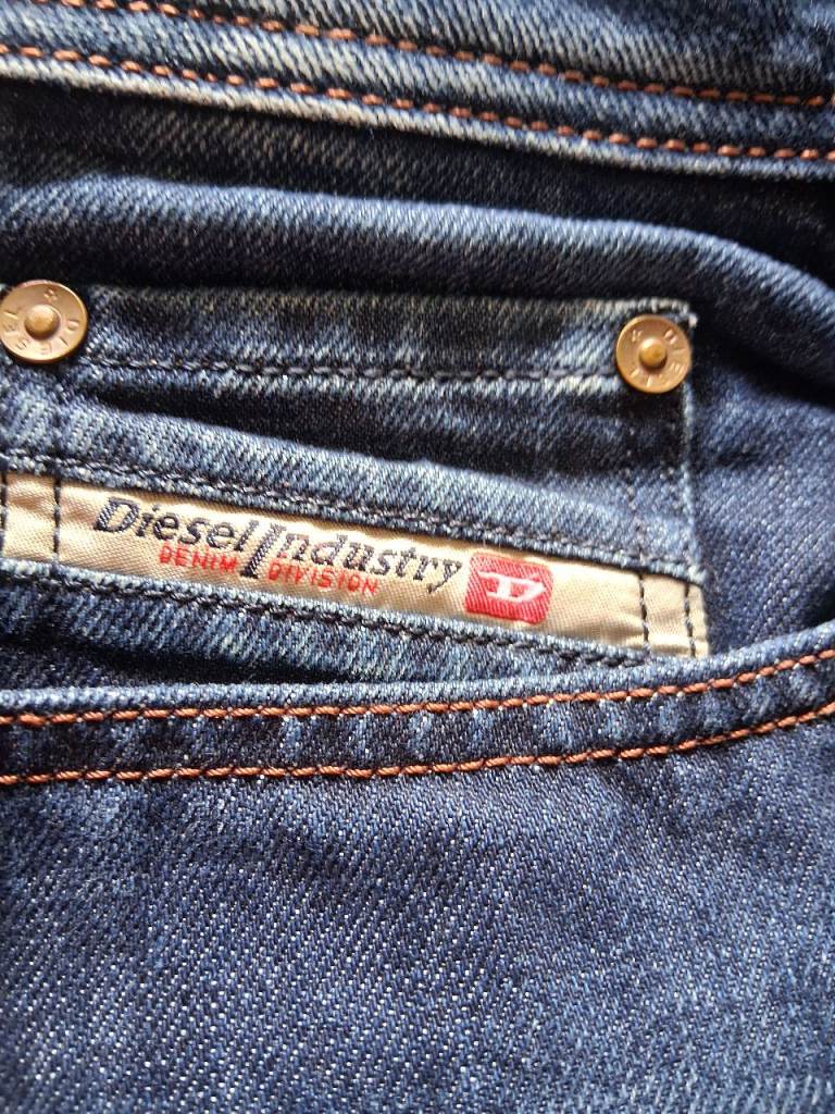 Diesel Industry Blue Denim Jeans - Good Condition