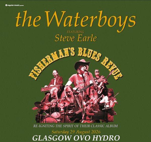 Waterboys Tickets Glasgow 29th August