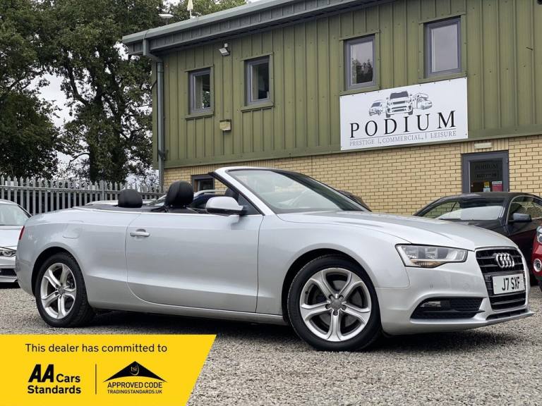 2012 Audi A5 Cabriolet 2.0 TDI SE Multitronic Euro 5 (s/s) 2dr Convertible Diesel Automatic
