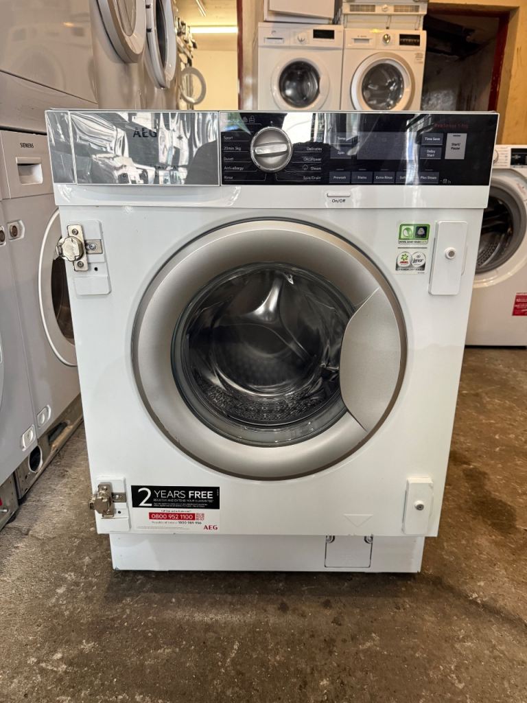 AEG LIKE NEW Digital Integrated Washing Machine 8kg 1400 Spin With Free Delivery 🚚