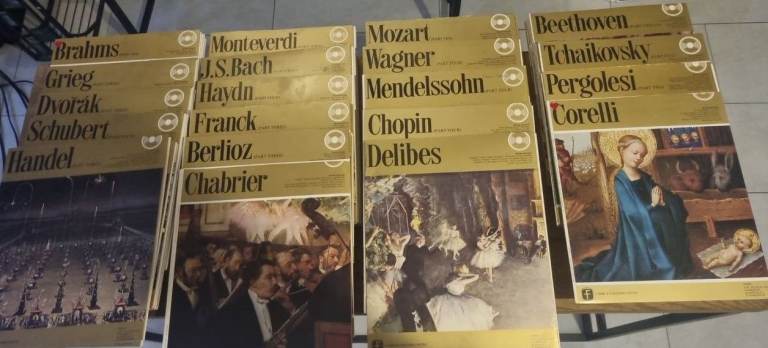  The Great Musicians series  complete set 84 vinyls