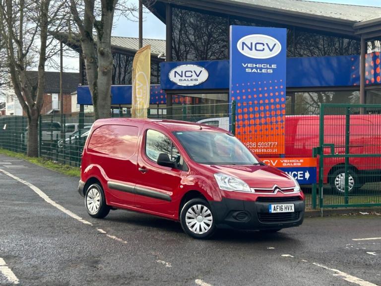 2016 Citroen Berlingo 1.6 HDi 625Kg Enterprise 75ps PANEL VAN DIESEL Manual