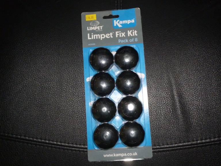 Kampa / Dometic Awning Limpet Fix Kit