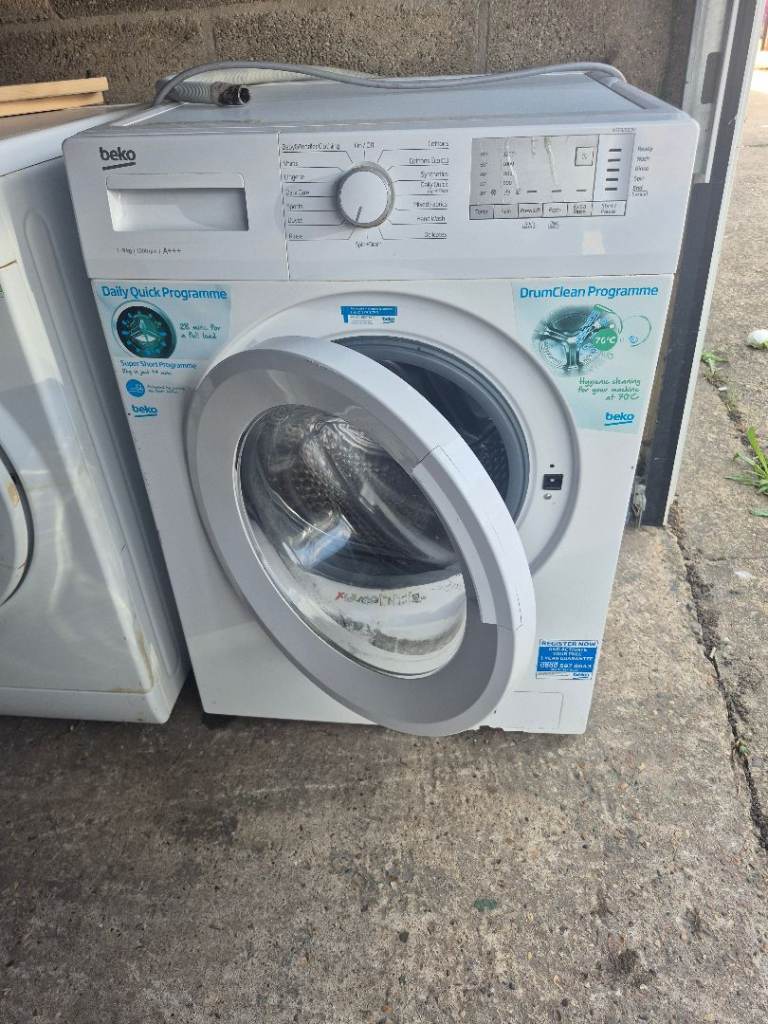 Beko Washing Machine - White, Good Condition
