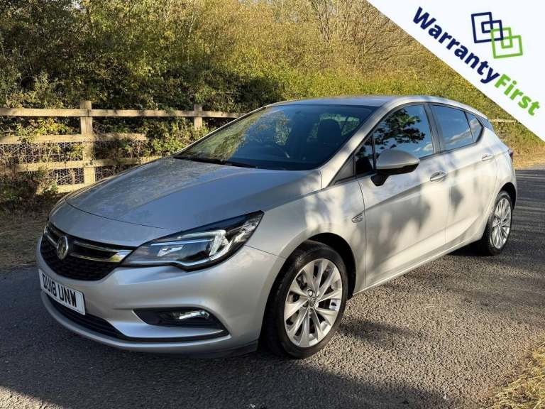Vauxhall Astra 1.4i Tech Line Nav Euro 6 5dr Petrol Manual