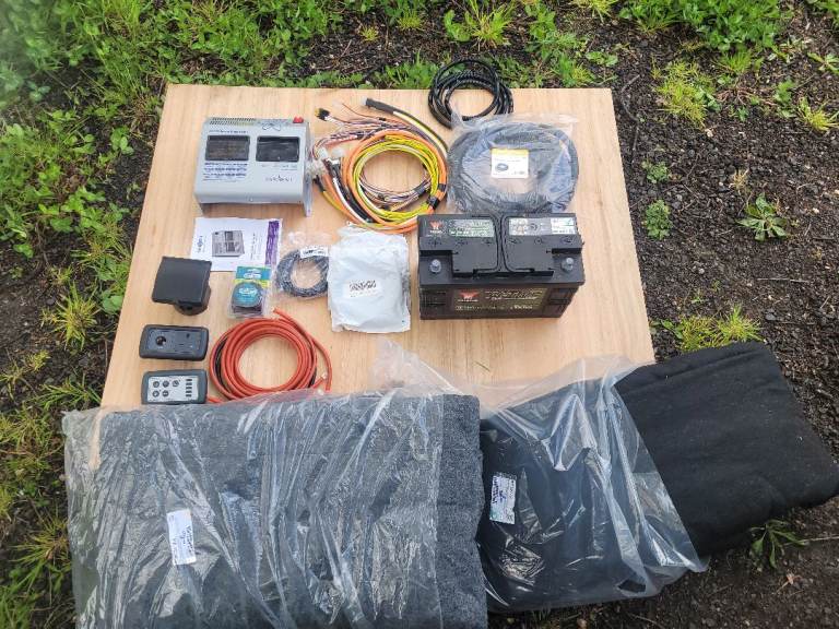 Campervan materials