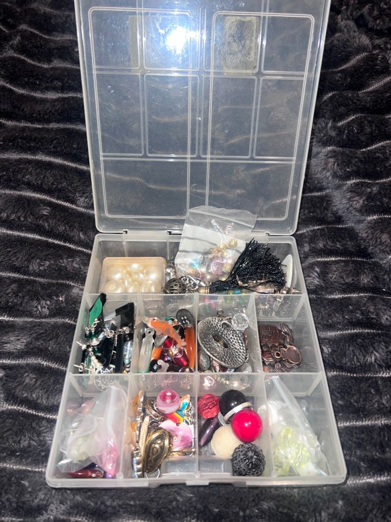 Large bundle Jewellery craft items parts 