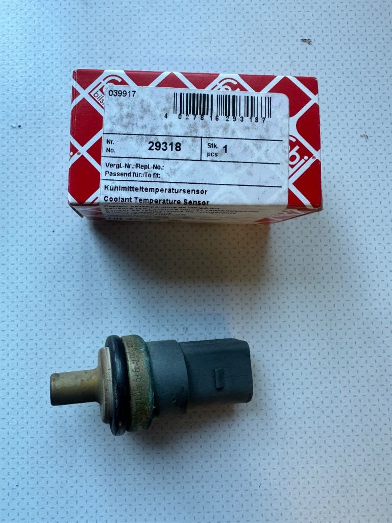 VW 1.2 12v engines, engine coolant temperature sensor 