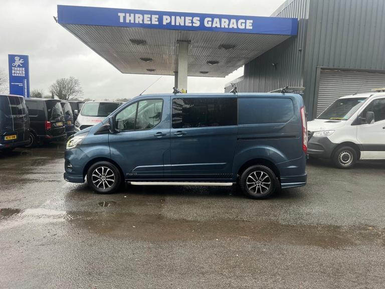 Ford Transit Custom 2.0 EcoBlue 130ps L1 Factory Crew Cab Low Mileage Ltd No Vat